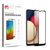 MyBat Pro Full Coverage Tempered Glass Screen Protector for Samsung Galaxy A02s - Clear